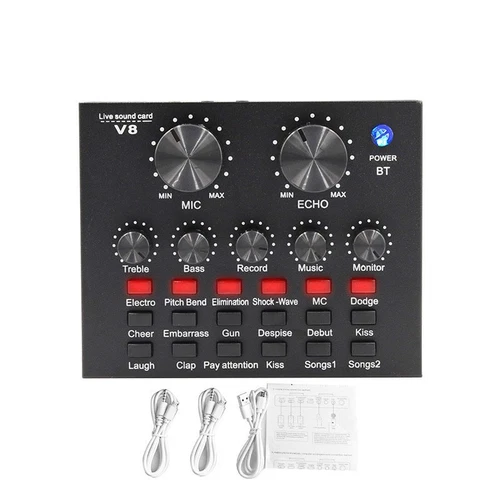 V8 Professional Audio Interface Designed Specifically for Broadcasters