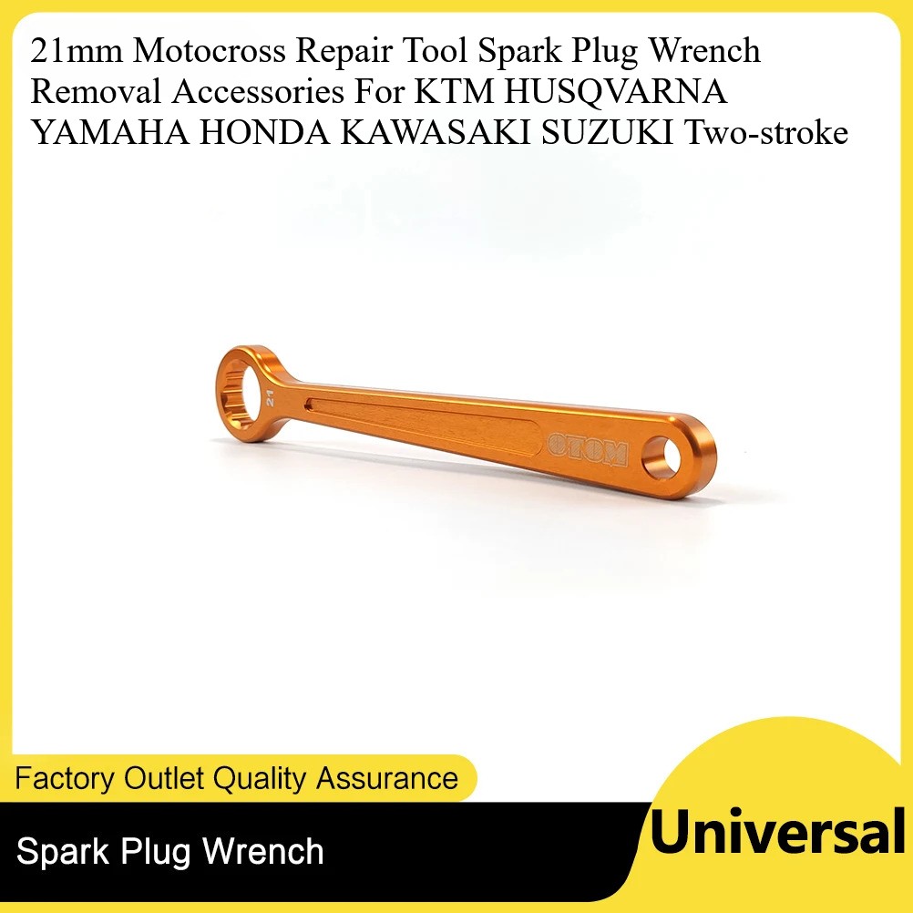 Motocross Spark Plug Wrench For KTM HUSQVARNA YAMAHA HONDA KAWASAKI SUZUKI