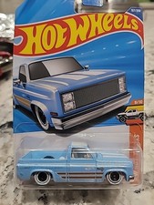 Hot Wheels 83 Chevy Silverado With PROTECTOR CASE                           