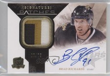 2010-11 Upper Deck The Cup Signature 7/75 Brad Richards #SP-BD Patch Auto 2d8