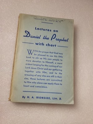 Lectures on Daniel The Prophet by H.A. Ironside (English) Paperback Book