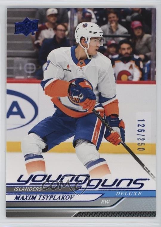 2024 Upper Deck Series 2 Young Guns Deluxe /250 Maxim Tsyplakov #463 Rookie RC