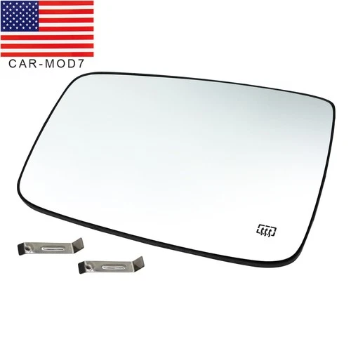 New Mirror Glass For 2011-2022 1500 Ram 2011-2018 Ram 2500 Driver Side Heated