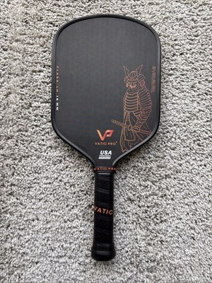 Vatic Pro Saga Flash (HYBRID) Pickleball Paddle + Case 16mm w/ Long Handle