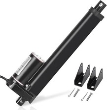 DC HOUSE 8 200mm Linear Actuator 1000N 225lbs DC 12V Motor Mounting Brackets