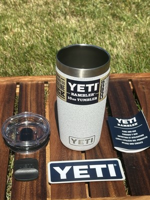 *ULTRA RARE - GREY STONE YETI Rambler 10oz Tumbler - Limited Edition 10 oz