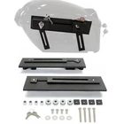 Motorcycle Hard Saddle Bags Detachable Quick Release Mounting Brackets