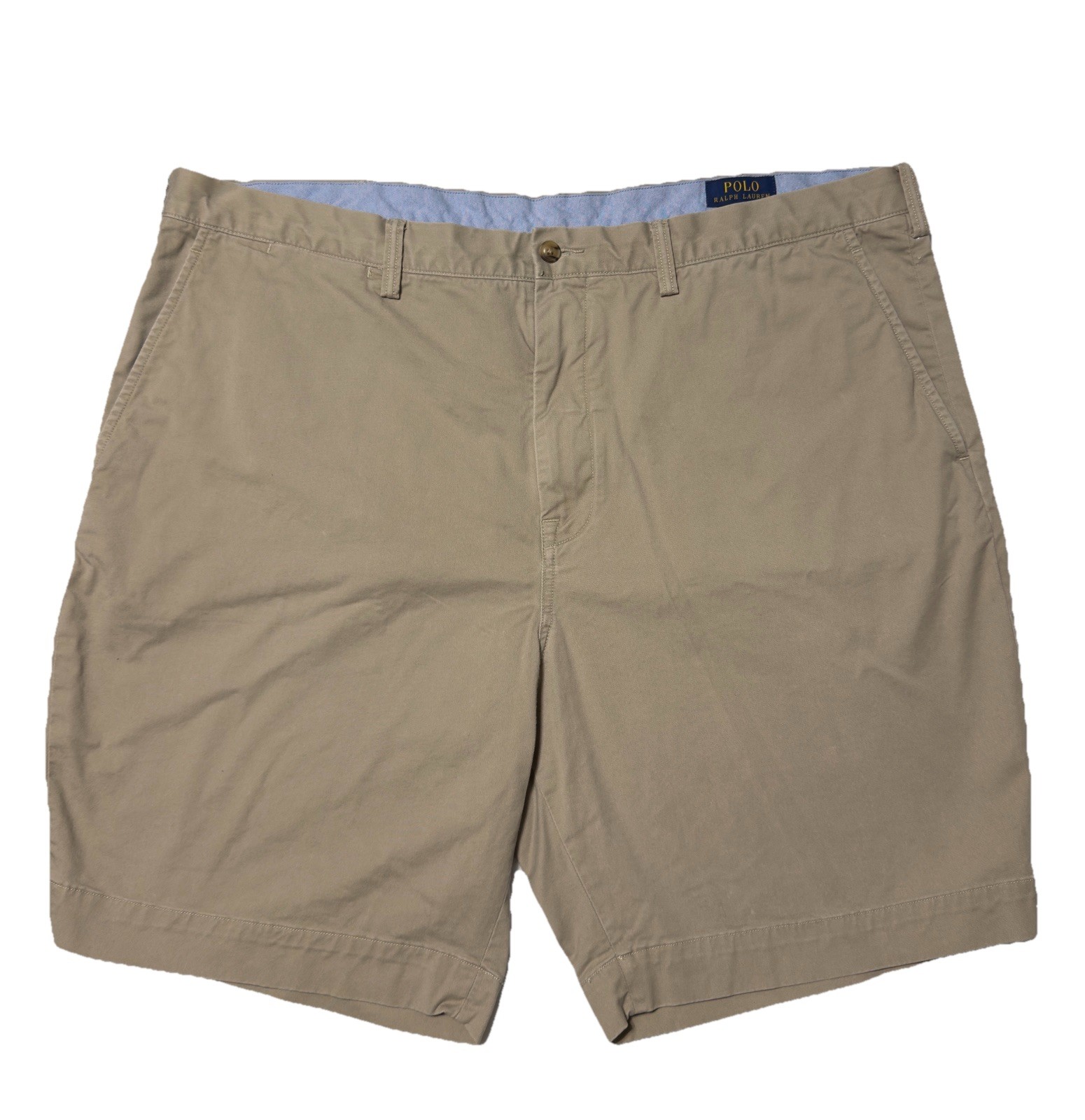 Polo Ralph Lauren uomo kaki twill chino vestibilità rilassata sport pony taglia 42