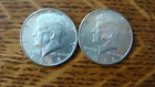 Lot of 2  - 1968 Kennedy Half Dollars From A Local Estate