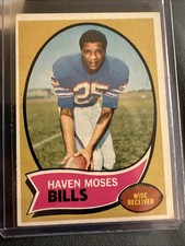 1970 Topps - Haven Moses Buffalo Bills #165 (RC)