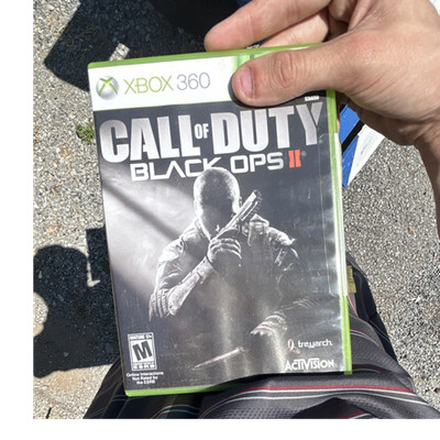 Activision Call of Duty: Black Ops II Xbox 360 Shooter Manual Included M