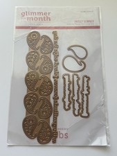 Spellbinders Glimmer Of The Month Paisley Glimmer