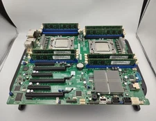 Super Micro X9DAi Motherboard 2X Xeon E5-2643V2 Processors