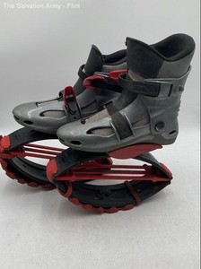 Power Shoe Unisex Adults Gray Black Red Bounce Jumping Shoes Size 230-240 MM