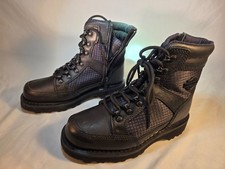 Harley-Davidson Women  s Leather Motorcycle Boots D84710 Black Zip Size 7