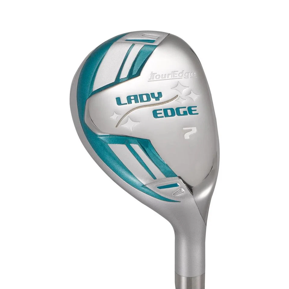 TOUR EDGE LRH LADY EDGE TURQUOISE/WHITE HALF BOX SET, PUTTER, BAG - Image 4 of 4