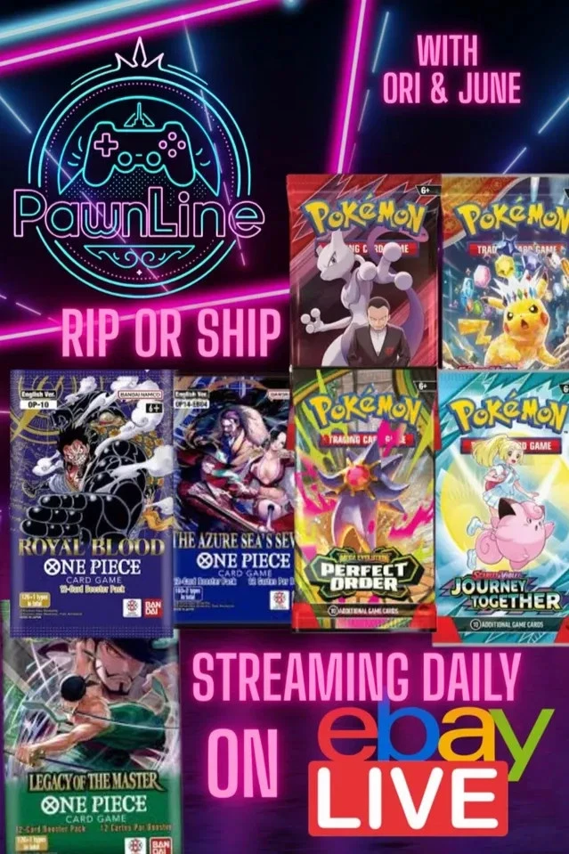 One Piece, Pokémon Cards & MORE eBay Live 🔥