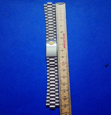Preowned  Stainlss steel Bracelet For  Roamer  Wrist Watch 20mm Serial #36638.