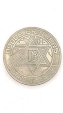 Vintage 1910s 1920s Dodge Brothers Detroit Usa Radiator Grille Emblem Badge Oem Vintage 1910s 1920s Dodge Brothers Detroit Usa Radiator Grille Emblem Badge Oem