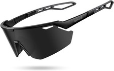 Lamicall 24g Polarized Sports for Men - Protection Sun Glasses for Baseball Runn