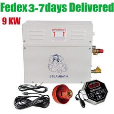 9KW Personal Steam Sauna Steam Generator w/ Controller Home SPA Detox Therapy HQ