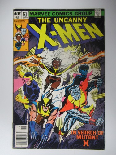 1979 Marvel Comics The Uncanny X-Men #126 1st Full Proteus