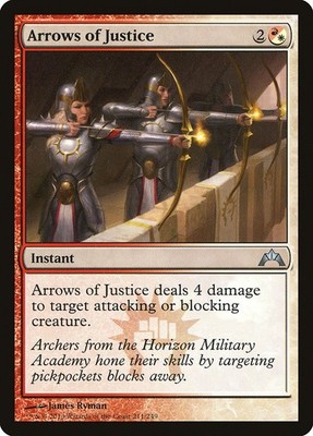 Arrows of Justice (211)   Gatecrash GTC   MTG Magic the Gathering