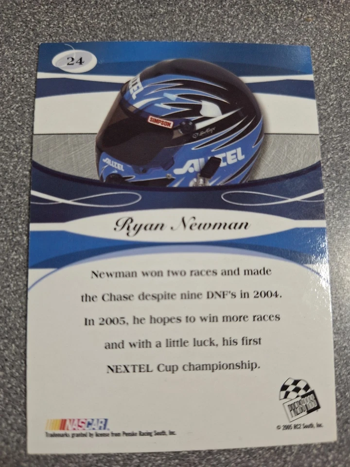 2005 Press Pass Premium - Ryan Newman #24 U475 - Image 2 of 2