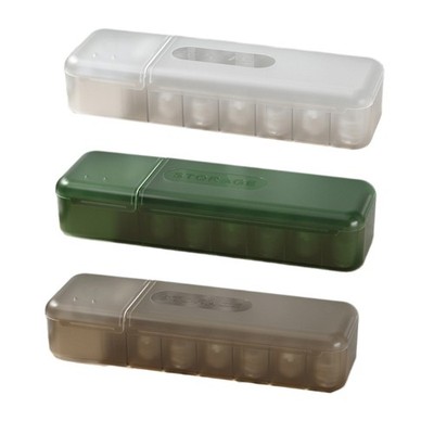Cable Management Box with Lid Data Cable Storage Box with 7 Compartments