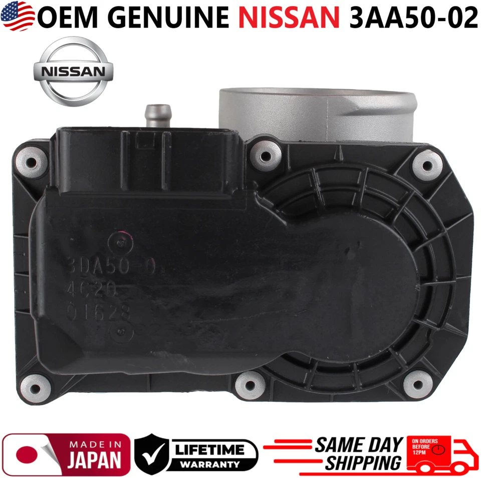 Оригинальный корпус дроссельной заслонки NISSAN для 2012-2019 Nissan Versa Micra 1,6 л I4, 3AA50-02 - Изображение 3 из 4
