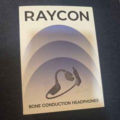 Raycon Bone Conduction Headphones, Open-Ear Bluetooth Sports Earbuds with Mic
