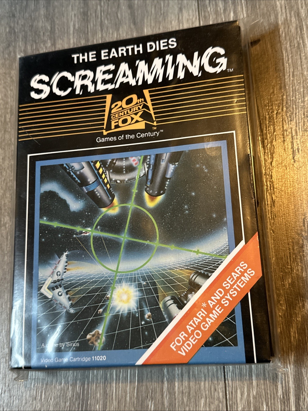Atari 2600 The Earth Dies Screaming Near Mint New In Box NOS NIB Collectors Copy