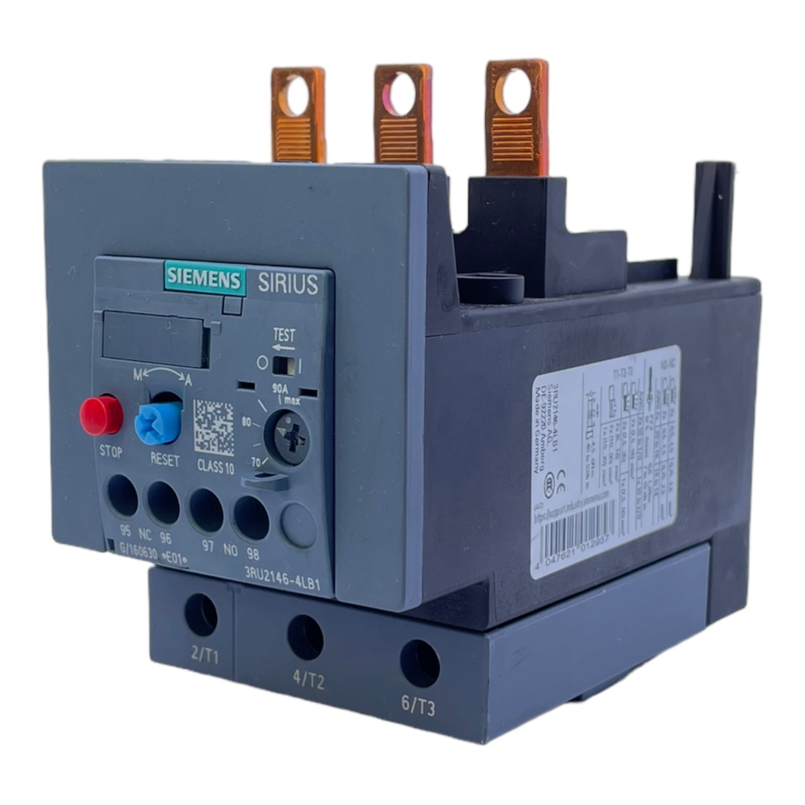 Siemens 3RU2146-4LB1 Overload Relay 70...90A