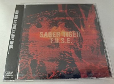 Saber Tiger F.U.S.E. New CD Japan Akihito Kinoshita Heavy Metal