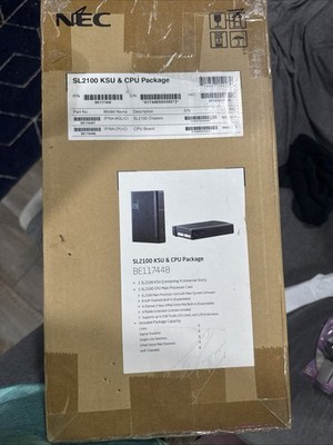NEC SL2100 Digital  Phone System (unequipped) Slots For Lines And Station Cards
