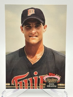 1993 Stadium Club Murphy Dan Serafini (RC) #43 Minnesota Twins