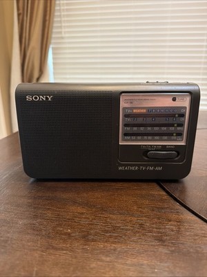 Sony ICF-36 Portable Radio Tested Works