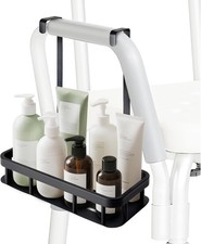Shower Caddy Hanging, Showers Organizer Rack for Chair Bench for Elderly Seniors