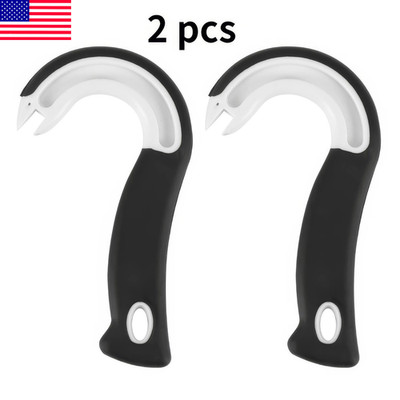 2Pcs Easy Open Ring Pull Can Opener, Hook Can Opener for Pop Top Can, Pull Tab N