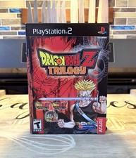 Dragon Ball Z Trilogy PS2 CIB W/ Manuals + Slipcover - PlayStation 2