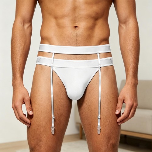 Men Undewear Sports Briefs Gym Jockstrap Sissy Thongs Athletic Lingerie T-back - Afbeelding 9 van 60