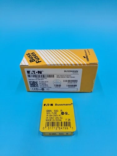 50PCS BUSSMAN GMA-500-R FUSE 500mA