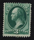 CKStamps: US Stamps Collection Scott#158 3c Washington Mint Part Gum