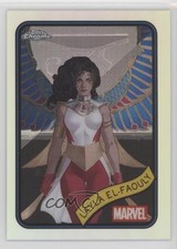 2025 Topps Chrome Marvel Comics Refractor Layla El-Faouly #10 ut4