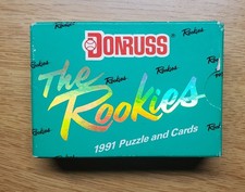 1991 Donruss Baseball The Rookies Complete 56 Card Factory Sealed Set and Puzzle