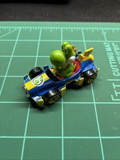 2018 HOT WHEELS NINTENDO YOSHI super mario MACH 8 MARIO KART CAR loose GBG27