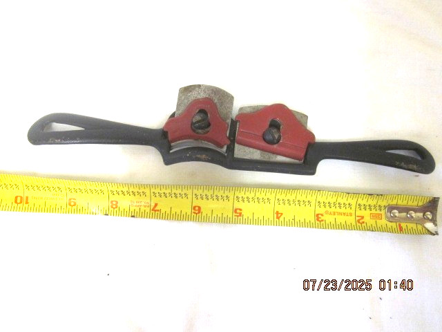 VINTAGE SEYMOUR SMITH & SON CONCAVE & STRAIGHT SPOKE SHAVE TOOL