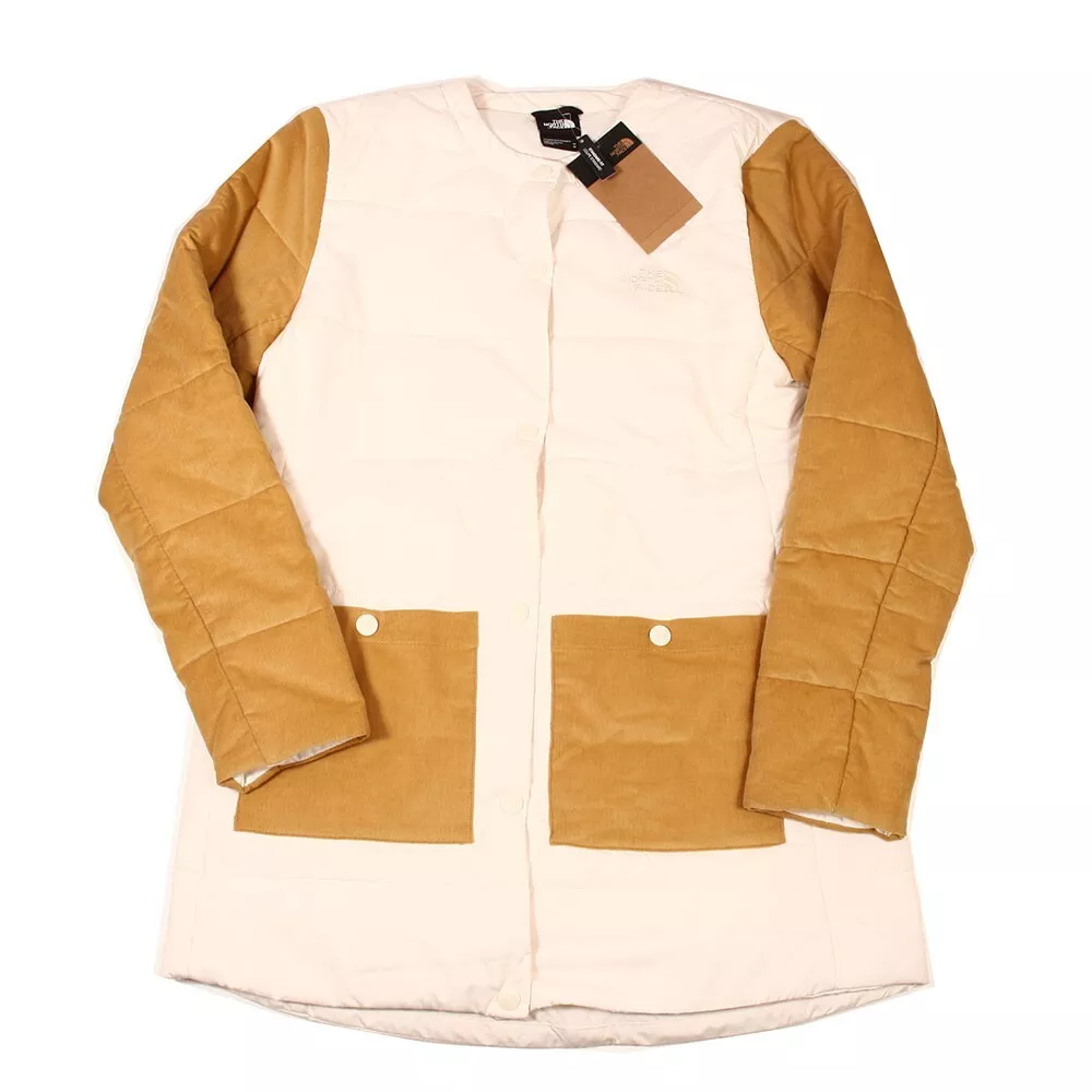 The North Face Women s Harway Collarless Midi Jacket Corduroy Size