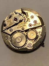 Benrus BD-2 Movement For Part/ Repair 17 Jewel ETA 1010 Eterna 1030 Good Staff