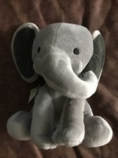 9" Bedtime Originals Humphrey Baby Gray Elephant Stuffed Animal Plush Toy